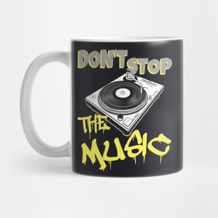 DJ Turntable Vinyl Music Mug